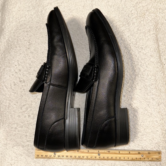 calvin Klein size 12, black Loafers, pre-owned - Picture 12 of 14